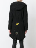 patch military coat 