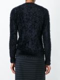 furry cardigan