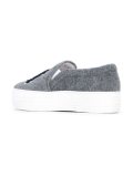 NY patch slip-on sneakers