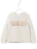 fringed trim jumper