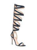 strappy stiletto sandals