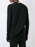 asymmetric hem sweatshirt