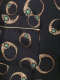 printed silk pyjamas 