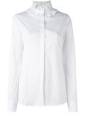 ruffle collar shirt