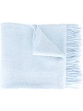 plain knitted scarf