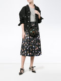 charm embellished cross body bag