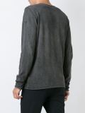 bordered neck jumper