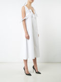 knot detail flared dress