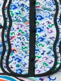 'Rainbow Cloud'印花迷你连衣裙