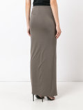 silky wrap skirt 