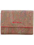 abstract print wallet