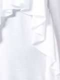 frill-detail maxi dress