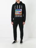 buckle fastening track pants