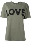 love print T-shirt