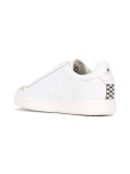 embroidered bee sneakers 