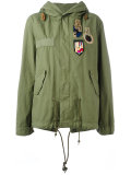 mini patched draparka