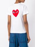 heart print T-shirt 