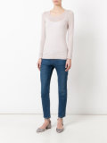 superfine round neck jumper