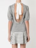 embelished knitted dress