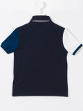 colour block polo shirt