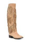 fringed boots