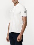 goose embroidered polo shirt