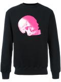 skull print sweatshirt