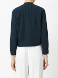 collarless shirt 