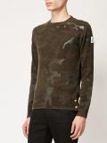 camouflage pattern pullover
