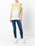 floral print T-shirt