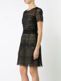 short sleeve lace dress