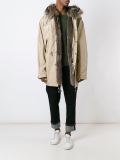 hooded coat