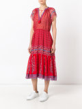 long printed dress 