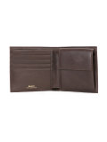 Tye stripe panel wallet