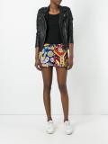 ruffle hem shorts