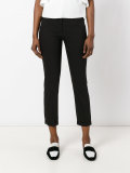contrast waist trousers