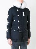 padded hooded jacket