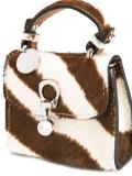 zebra pattern crossbody bag