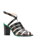 strappy block heel sandals 