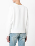'Parisienne' print sweatshirt
