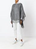 fringed poncho
