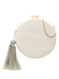 round tassel clutch