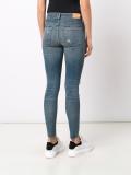 distressed cropped skinny jeans