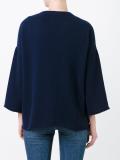 wide sleeve knitted jumper