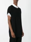 cropped sleeve tunic