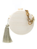 round tassel clutch