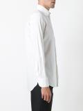 concealed fastening bib shirt 