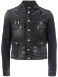 cropped denim jacket