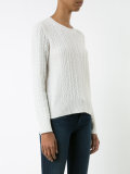 cable knit sweater