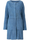 buttoned coat 